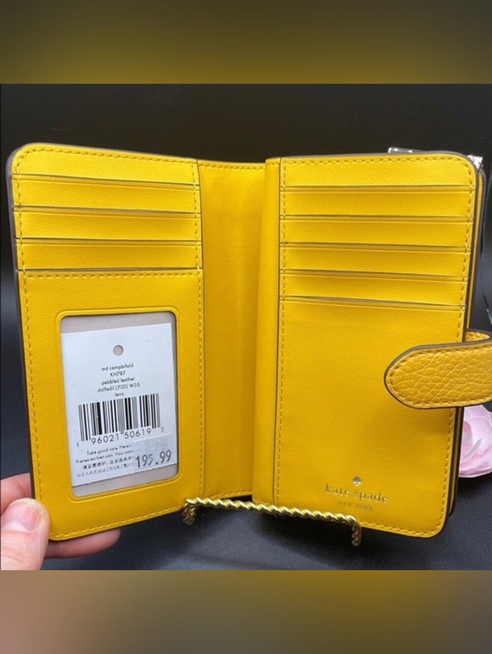 Kate Spade Yellow Wallet - Picture 7 of 7